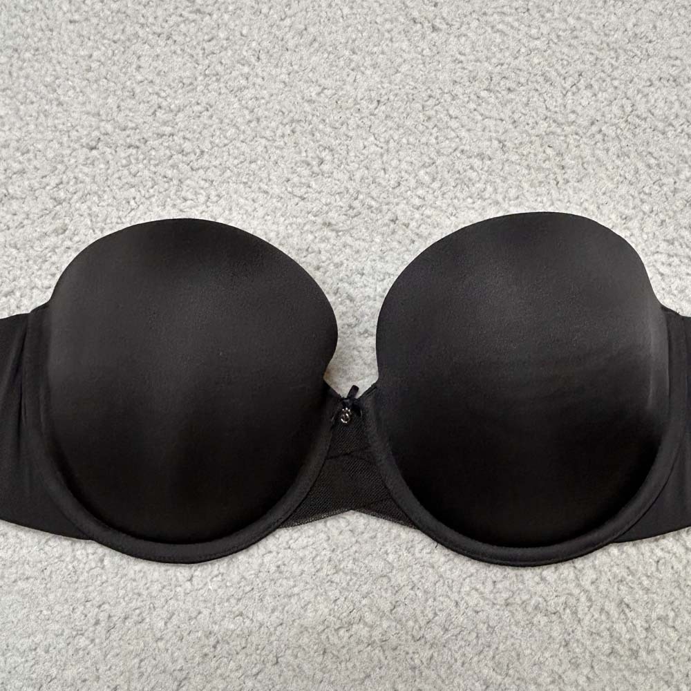 Victoria Secret Bra 32DDD Strapless Bra Lined Strapless